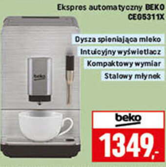 Neopunkt beko ekspres automatyczny ceg5311x oferta