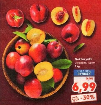 Kaufland Nektarynki 1kg oferta