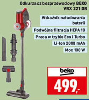 Neopunkt beko odkurzacz bezprzewodowy vrx 221 dr oferta