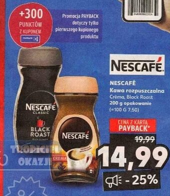 Kaufland Kawa rozpuszczalna Nescafé 200g oferta