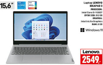 Neopunkt lenovo laptop ideapad 3 oferta