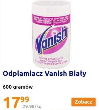 Action vanish odplamiasz biały 600g oferta