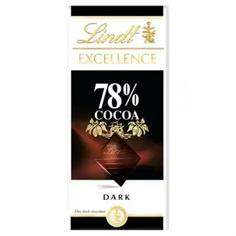 Auchan Lindt - excellence czekolada gorzka 78% kakao oferta