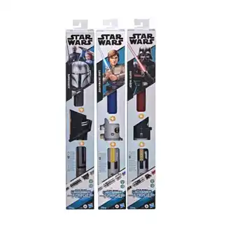 Auchan Hasbro - star wars lightsaber forge elektroniczny miecz świetlny  f1135 mix oferta