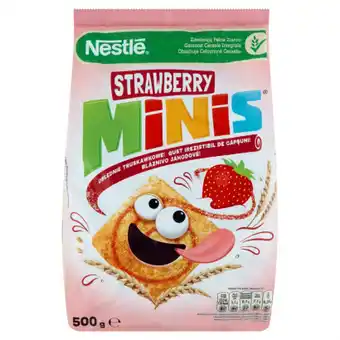 Auchan Nestlé - płatki strawberry minis oferta