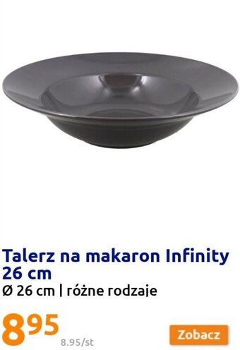 Action talerz na makaron infinity 26 cm oferta
