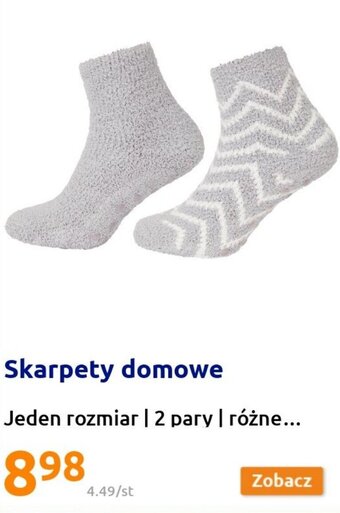 Action skarpety domowe oferta