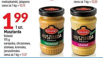 E.Leclerc Musztarda delikatesowa sarepska roleski oferta