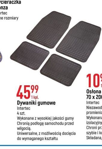 E.Leclerc Dywaniki gumowe intertec oferta