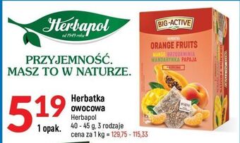 E.Leclerc Herbata orange fruits big-active oferta