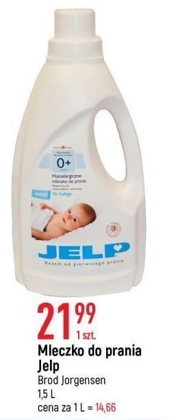 E.Leclerc Hipoalergiczne mleczko do prania białego jelp 0+ (dawniej soft) oferta