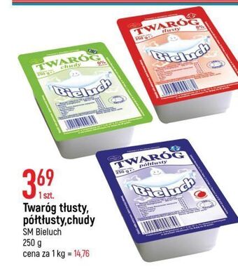E.Leclerc Twaróg tłusty bieluch oferta