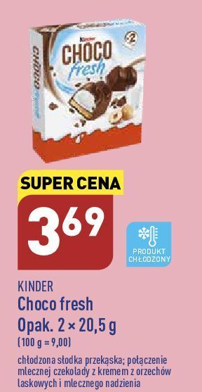 ALDI Czekoladki kinder choco fresh oferta