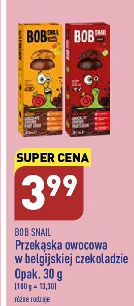 ALDI Przekąska jabłkowo-wiśniowa bob snail oferta