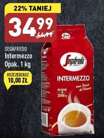 ALDI Kawa segafredo intermezzo oferta