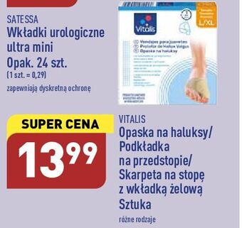 ALDI Opaska na haluksy vitalis oferta