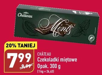 ALDI Czekoladki miętowe chateau oferta