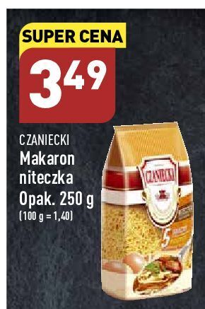 Makaron 5-jajeczny nitka walcowana czaniecki