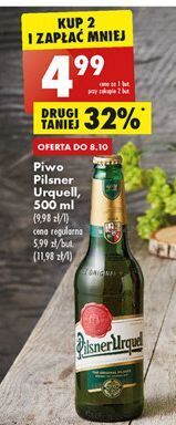 Biedronka Piwo pilsner urquell oferta
