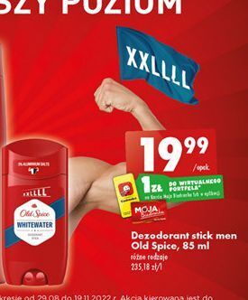 Biedronka Dezodorant old spice whitewater oferta