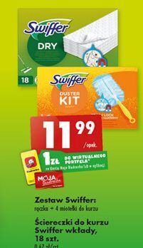 Ściereczki dry do kurzu swiffer