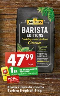 Biedronka Kawa jacobs barista edition crema oferta
