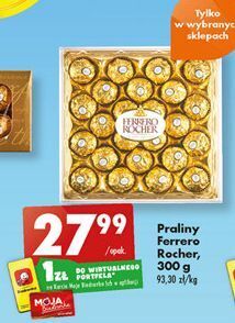 Biedronka Praliny ferrero rocher oferta