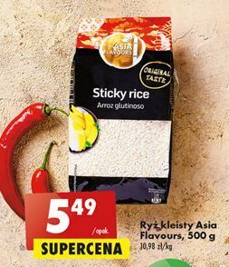 Biedronka Ryż kleisty asia flavours oferta