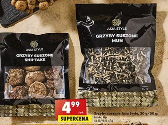 Biedronka Grzyby suszone mun asia style oferta