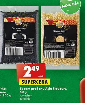 Sezam jasny prażony asia flavours