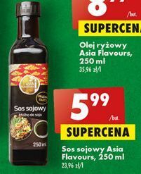 Biedronka Sos sojowy asia flavours oferta