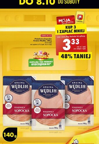 Biedronka Polędwica sopocka kraina wędlin oferta
