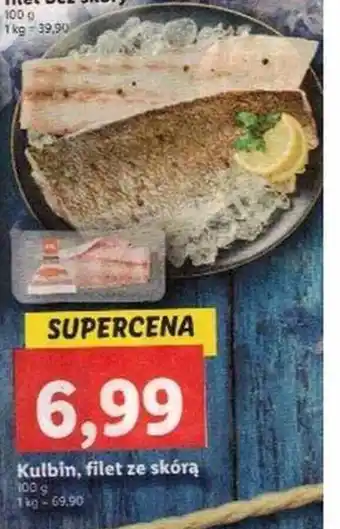 Lidl Kulbin, filet ze skórą 100 g oferta