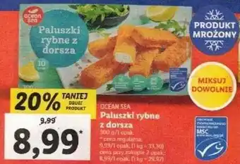 Lidl Ocean Sea Paluszki rybne z dorsza 300 g oferta