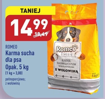 ALDI Karma dla psa romeo oferta