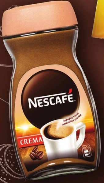 Lewiatan Nescafé crema kawa rozpuszczalna 200 g oferta