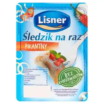 EuroSPAR Lisner śledzik na raz pikantny 100 g oferta