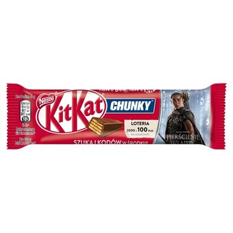 Lewiatan Kitkat chunky paluszek waflowy w mlecznej czekoladzie 40 g oferta