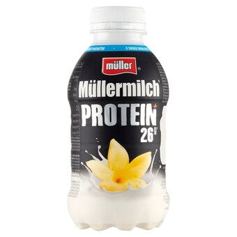 ALDI Müller müllermilch protein napój mleczny o smaku waniliowym 400 g oferta