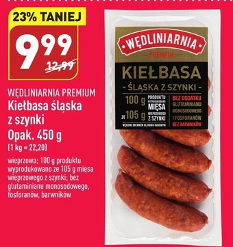 ALDI Kiełbasa wędliniarnia oferta