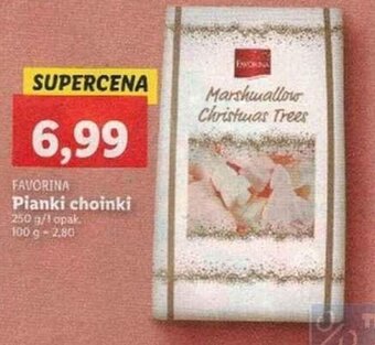Lidl Favorina Pianki choinki 250 g oferta