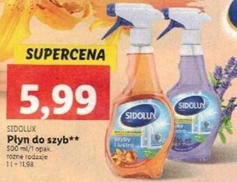 Lidl Sidolux Płyn do szyb 500 ml oferta