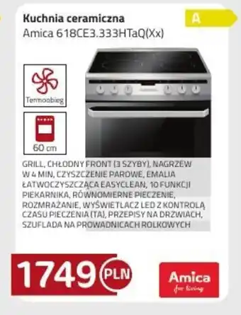 Kakto Amica kuchnia ceramiczna 60cm oferta