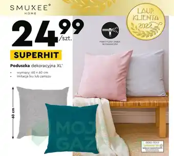 Biedronka Poduszka dekoracyjna XL wymiary 60 x 60 cm oferta