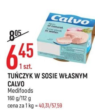 E.Leclerc Tuńczyk w sosie własnym calvo oferta