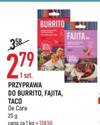 E.Leclerc Przyaprawa fajita mix casa de mexico oferta