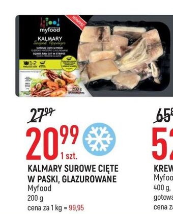 E.Leclerc Kalmary cięte surowe myfood oferta