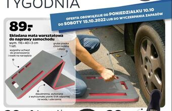 Netto Składana mata warsztatowa do naprawy samochodu oferta