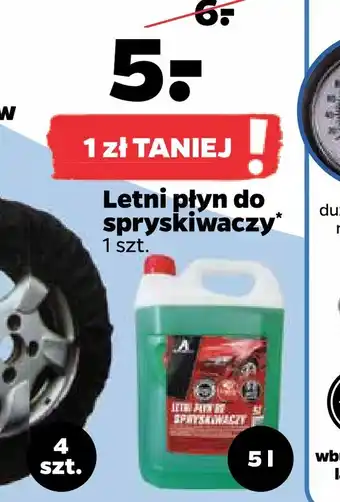 Netto Letni płyn do spryskiwaczy oferta