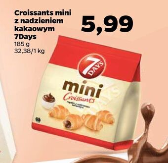 Netto Croissants mini z nadzieniem kakaowym 7days oferta